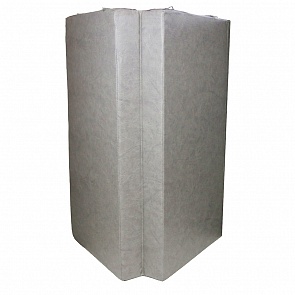 Midzumi Мат №4 (100 х 100 х 10) складной - винилискожа, серый (Midzumi, Midzumi Мат №4 (100 х 100 х 10)